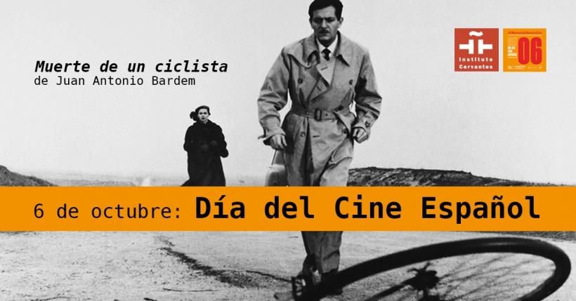 Ziua Filmului Spaniol la Institutul Cervantes. Proiecția filmului Moartea unui biciclist, în regia lui regia Juan Antonio Bardem,  recompensat cu Premiul Criticii la Festivalul de Film de la Cannes din 1955