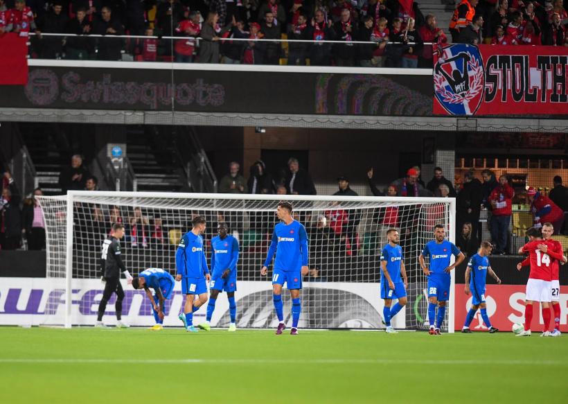 Silkeborg – FCSB 5-0. Echipa rezervelor lui Dică a făcut figurație în Danemarca 18802508