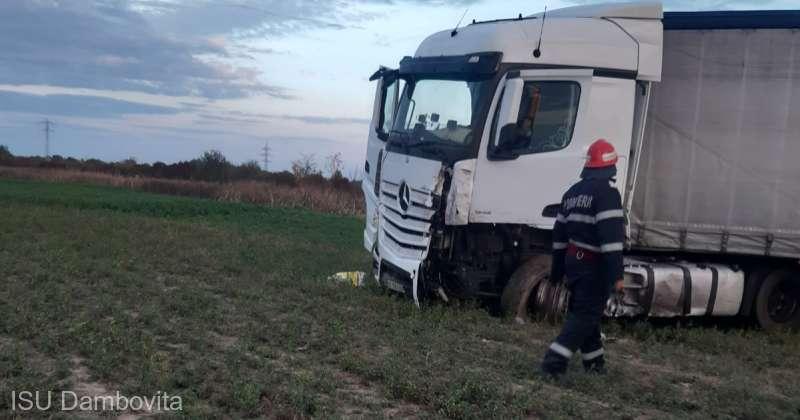 Accident grav pe DN 7. Două persoane au murit. A fost chemat elicopterul SMURD 18802649
