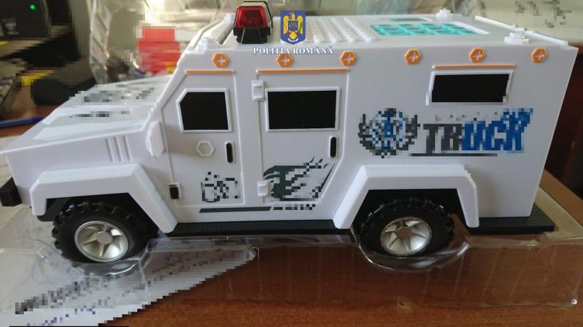 Jucării contrafăcute descoperite într-un container din China. Destinatarul este o firmă din Ucraina 18802522