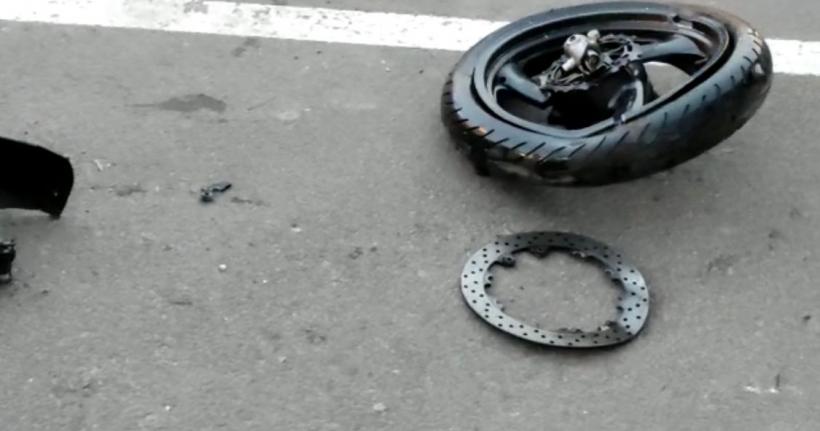 Un motociclist a murit într-un accident teribil în stațiunea Mamaia