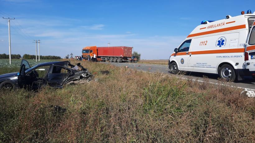 Accident grav între Slobozia și Drajna. O fetiță de 7 ani este în comă 18802887