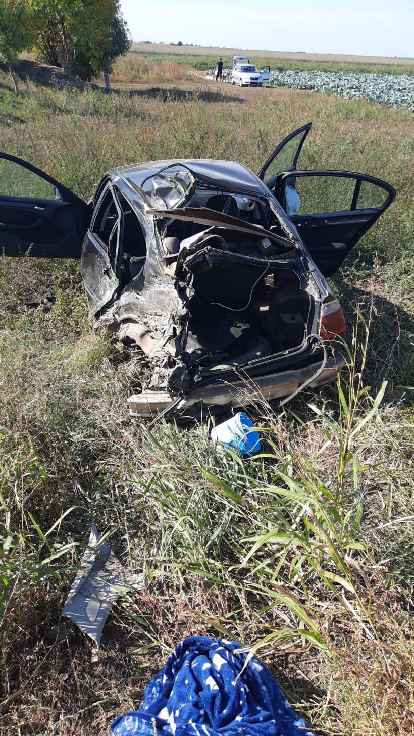 Accident grav între Slobozia și Drajna. O fetiță de 7 ani este în comă 18802895