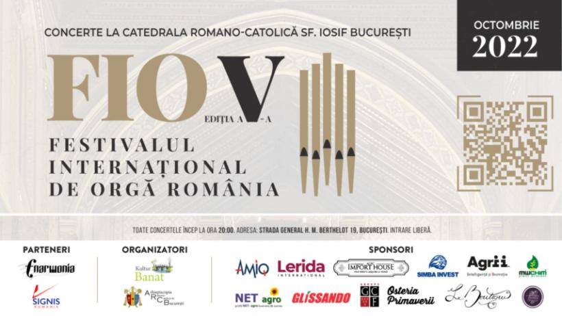 Festivalul Internațional de Orgă FIO România – Ediția a V-a, la Catedrala Sf. Iosif din București