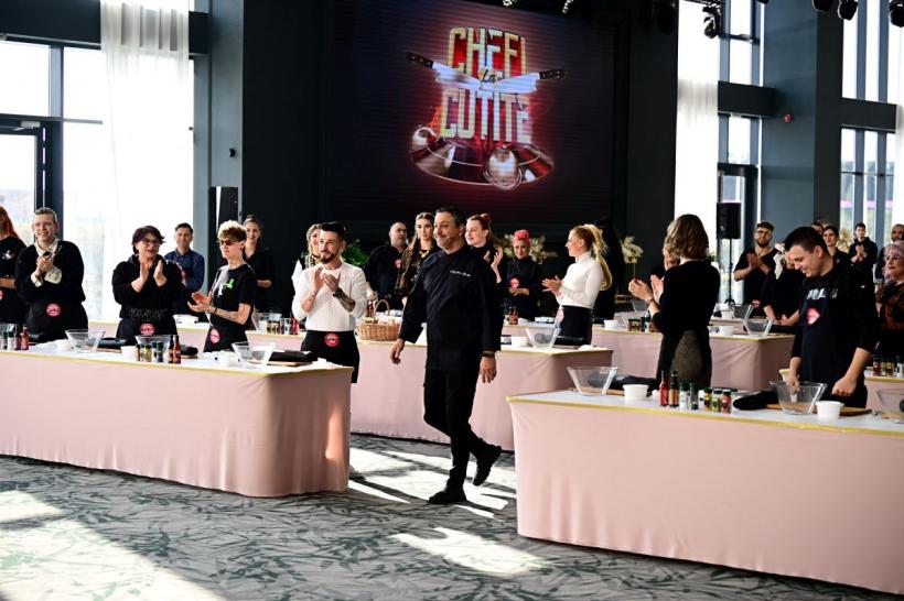 Emoții intense aseară, la Chefi la cuțite: după prima probă din bootcamp, din 130 de concurenți, doar 60 au rămas în cursă! 18803598