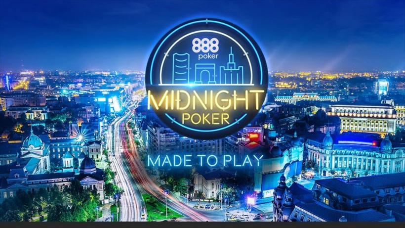 (P) 888 Midnight Poker TV Show revine cu 6 noi ediții