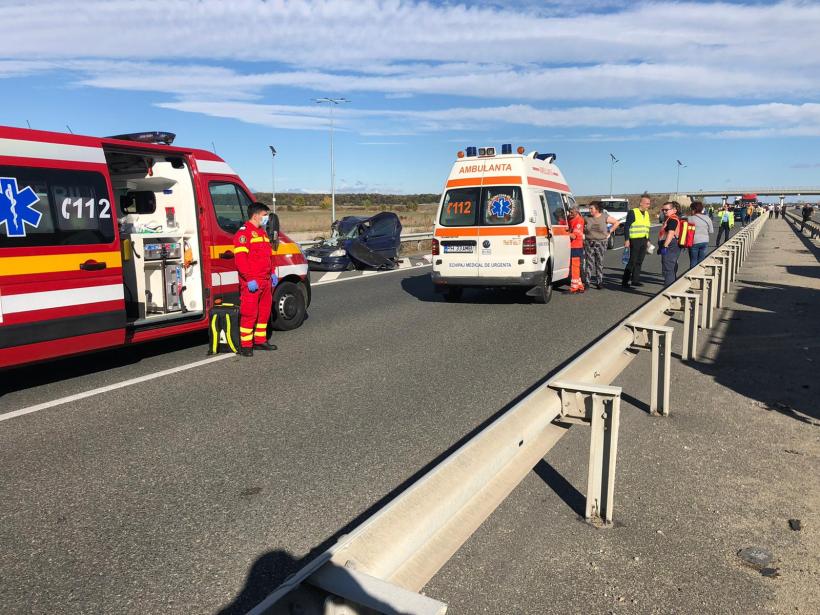 Accident GRAV pe autostrada București-Ploiești. Patru victime, între care un copil de 2 ani 18805170