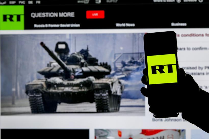 Ucraina cere interzicerea la nivel mondial a postului RT (Russia Today)