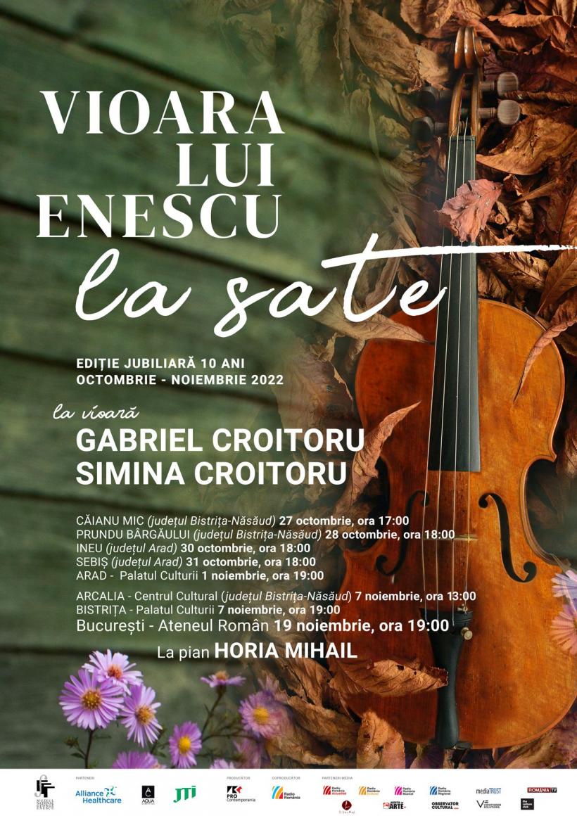 Începe turneul Vioara lui Enescu la sate 18805181