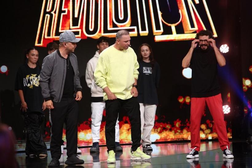 Amna și Piticu au acceptat să intre în competiția Stand-Up Revolution  Cântăreața le-a lansat juraților o provocare muzicală, iar artistul le-a făcut un dans surpriză 18805744