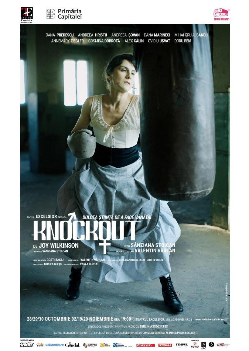 „KNOCKOUT. Dulcea știință de a face vânătăi” - PREMIERĂ la Teatrul EXCELSIOR 18805472