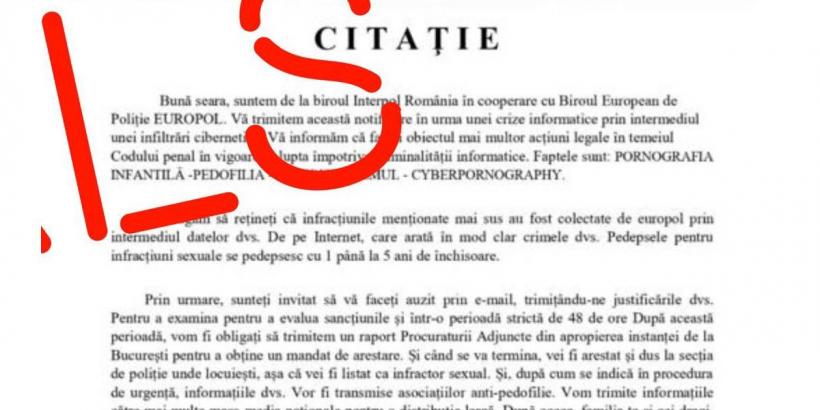 Poliția Română atrage atenția asupra e-mailurilor false. La ce trebuie să fiți atenți 18805809
