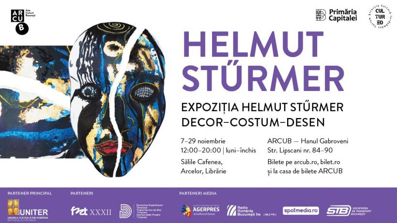 Helmut Sturmer, figură prolifică a scenografiei internaționale, expune, în noiembrie, la Arcub