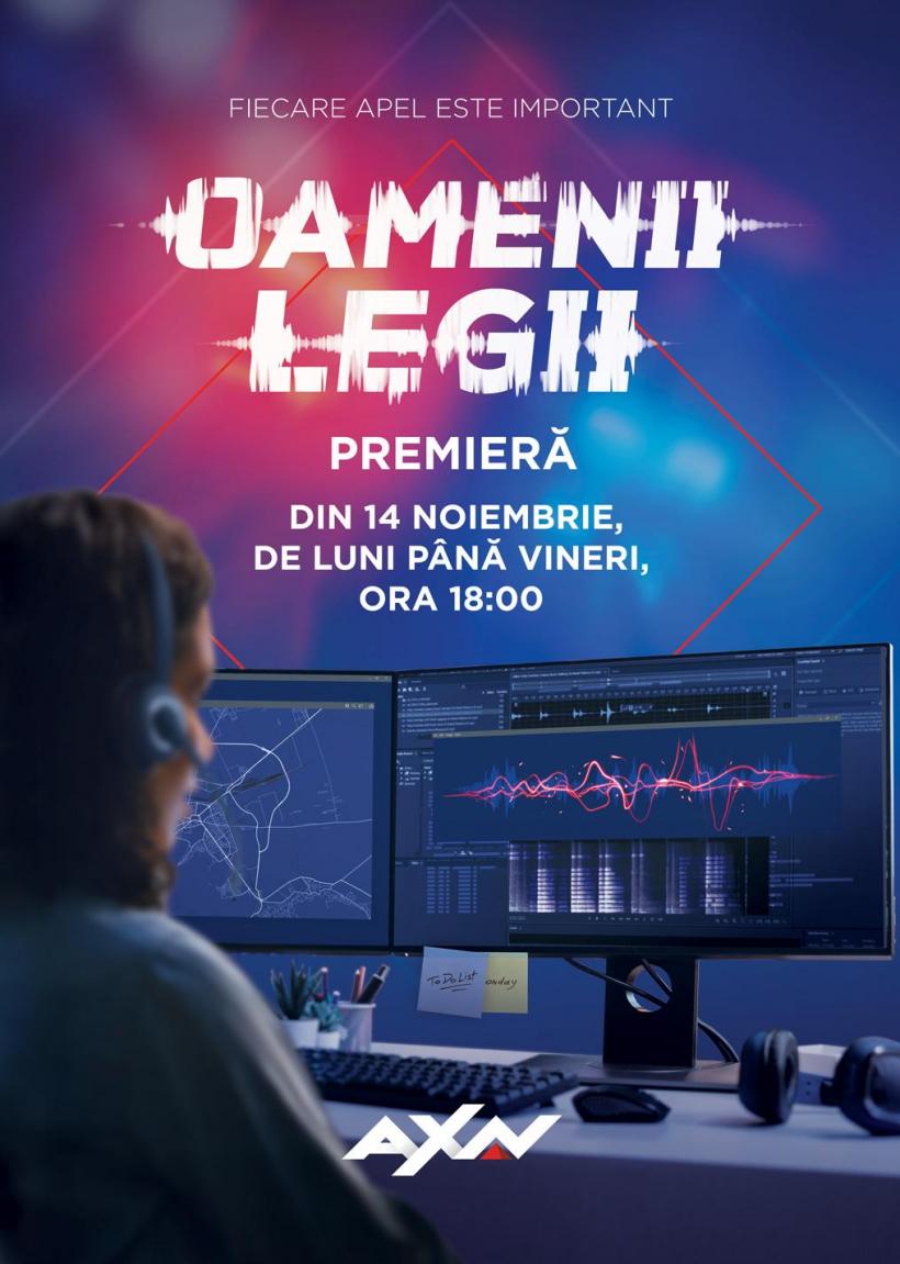 “Oamenii Legii”, prima producție locală Antenna Entertainment în România, va avea premiera pe 14 noiembrie, la AXN