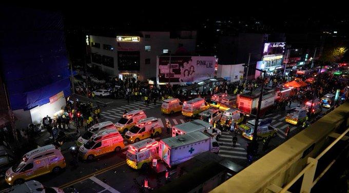 Zeci de cadavre, pe străzile din Seul: cel puțin 151 de morți și peste 100 de răniți la petrecerea de Halloween din Coreea de Sud