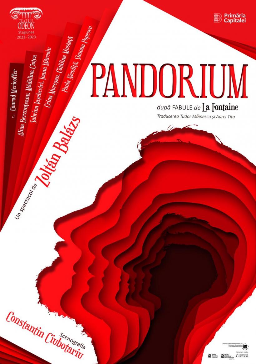 Premieră PANDORIUM după Fabule de La Fontaine, la Teatrul Odeon