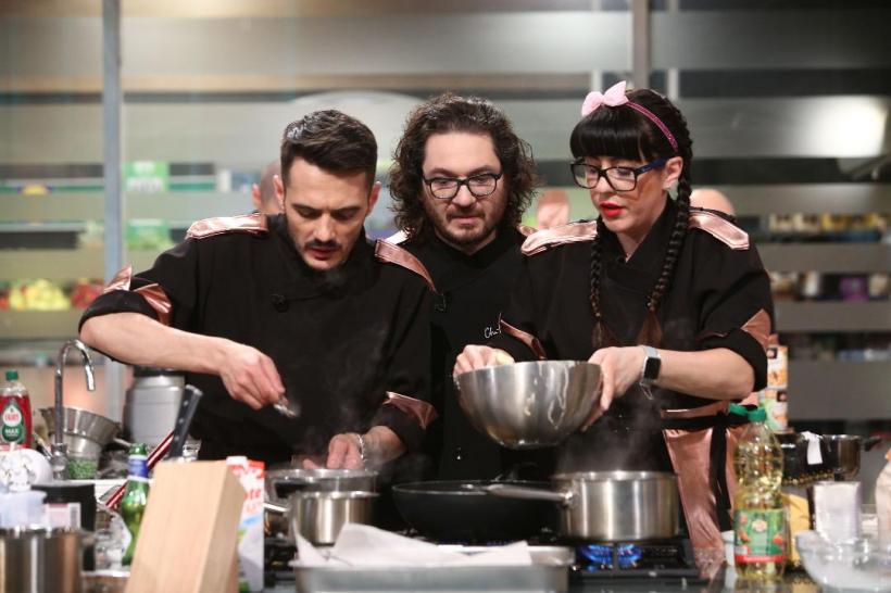 Chefi la cuțite, lider de audiență și cu ediția de marți, la finalul căreia Carmen Cojocar a părăsit competiția. În seara aceasta, un conflict puternic îi face pe doi dintre Chefi să părăsească platoul de filmare 18806784