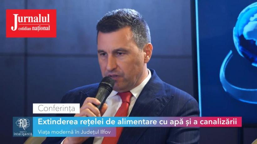 Conferința România Inteligentă.  “Extinderea rețelei de alimentare cu apă și a canalizării, viața modernă în Județul Ilfov” 18806950