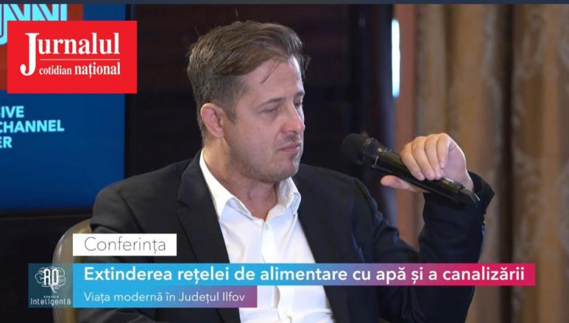 Conferința România Inteligentă.  “Extinderea rețelei de alimentare cu apă și a canalizării, viața modernă în Județul Ilfov” 18806951