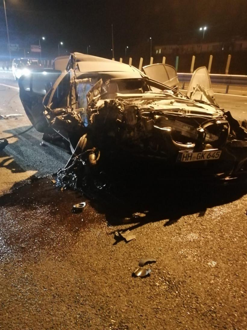 Accident teribil pe Autostrada A1, în Sibiu: Doi copii de 1 an, respectiv 2 ani, au fost răniți 18807391