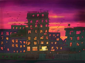 Unteatru transformă poveștile înscrise pe Harta Colecționarului de amintiri în performance-uri susținute la ferestrele clădirilor din capitală 18807328