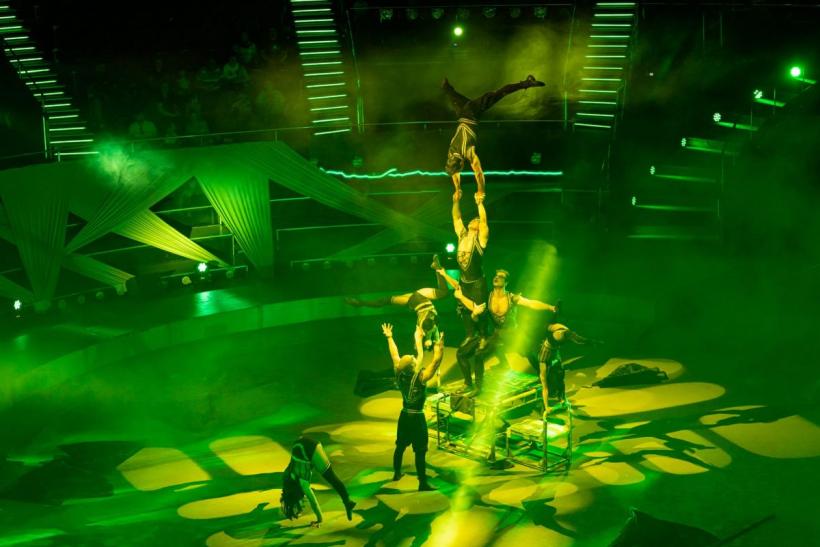 Jocurile de lumini și lasere 3D, dresate în locul animalelor 18807563