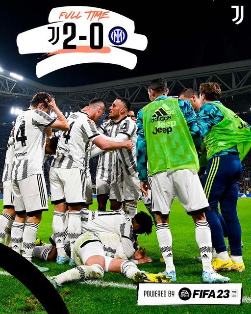 Juve trece de Inter cu 2-0, întrerupând șirul de 4 victorii al echipei lui Inzaghi 18807630
