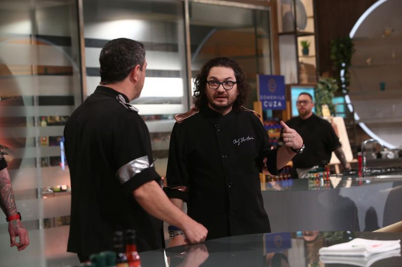 Chefi la cuțite, lider de piață și cu ediția de marți seară. NOSFE, din echipa lui Chef Florin Dumitrescu, a fost eliminat din competiție 18808200