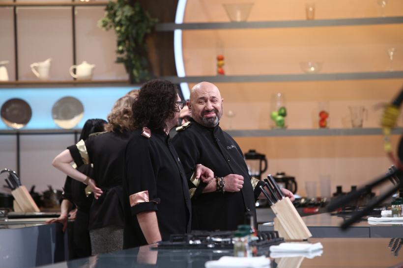 Chefi la cuțite, lider de piață și cu ediția de marți seară. NOSFE, din echipa lui Chef Florin Dumitrescu, a fost eliminat din competiție 18808202