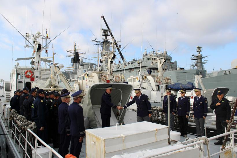 Polițiștii români de frontieră au salvat circa 500 de oameni din apele Mării Mediterane 18808257