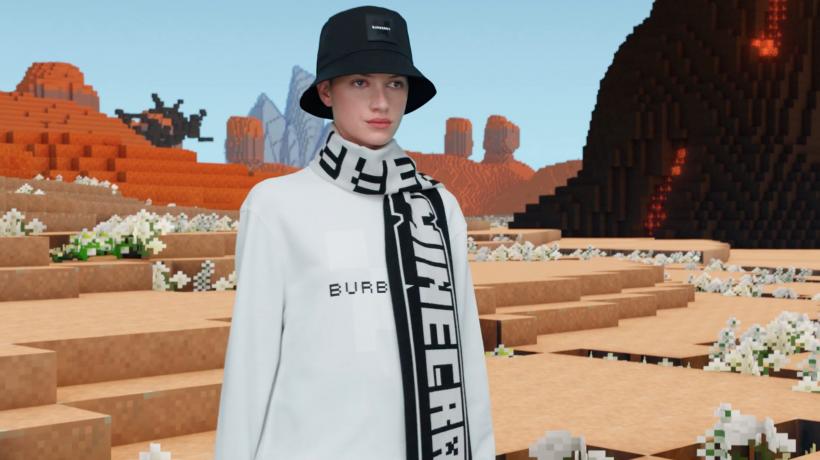Universul Burberry și Minecraft, o colaborare inedită pentru noua colecție a casei de modă