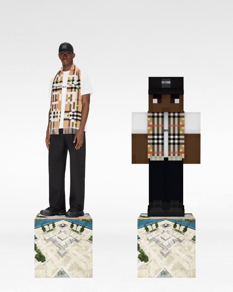 Universul Burberry și Minecraft, o colaborare inedită pentru noua colecție a casei de modă 18808367