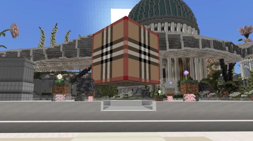 Universul Burberry și Minecraft, o colaborare inedită pentru noua colecție a casei de modă 18808369