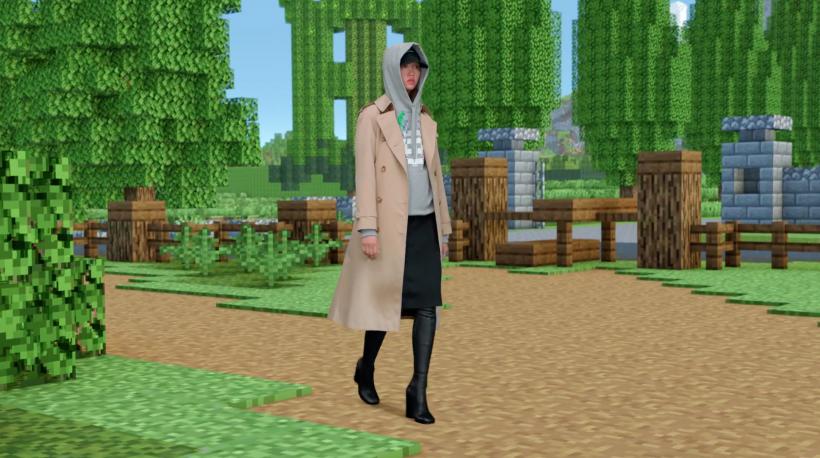 Universul Burberry și Minecraft, o colaborare inedită pentru noua colecție a casei de modă 18808374