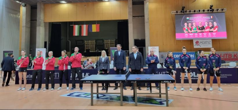 România, victorie la tenis de masă în meciul cu Ungaria, în preliminariile Europenelor 18809808