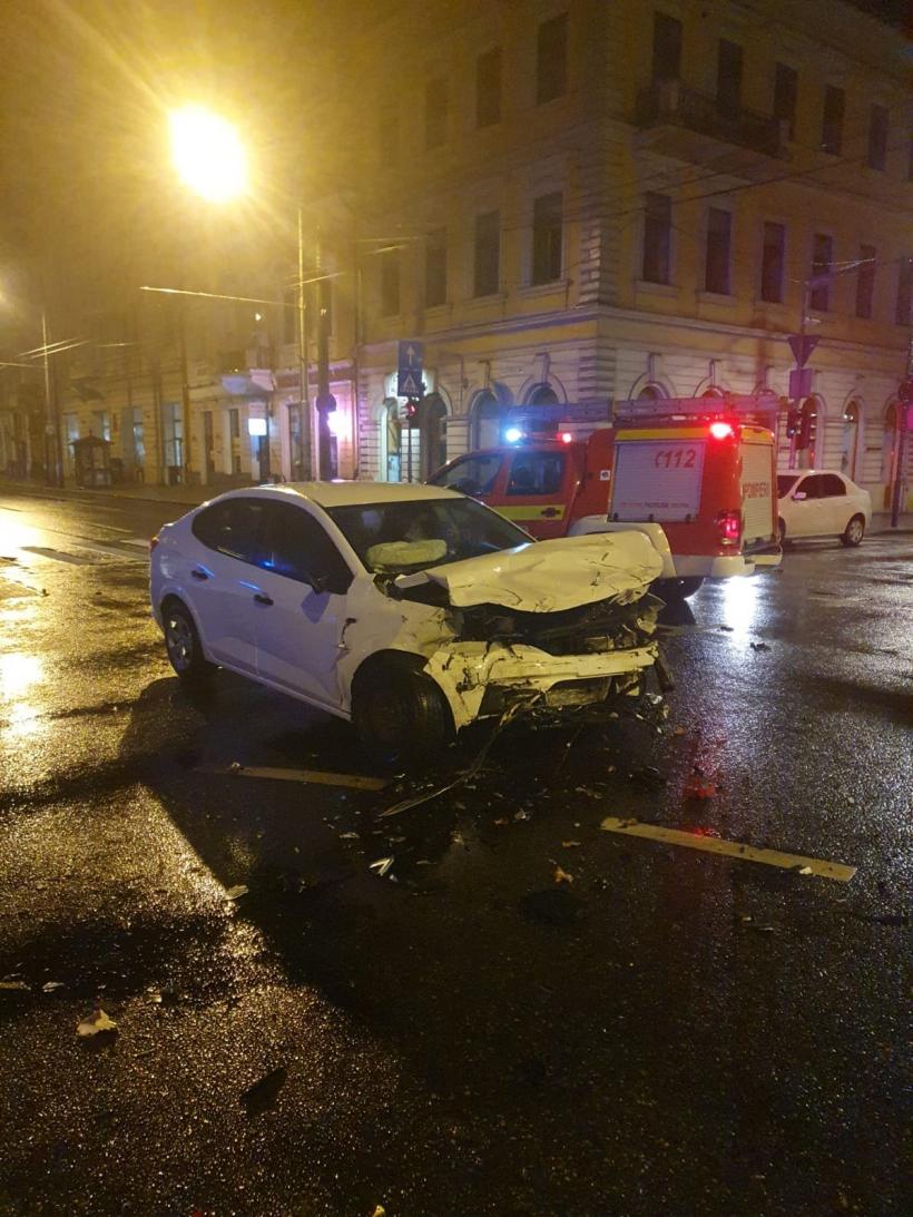 Accident grav în centrul Clujului. Surse: Culiță Sterp, băut la volan, a fugit de la locul accidentului 