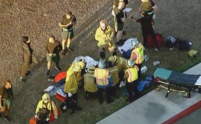 A intrat cu mașina în 25 de polițiști. Cinci dintre ei au fost grav răniți 18809861