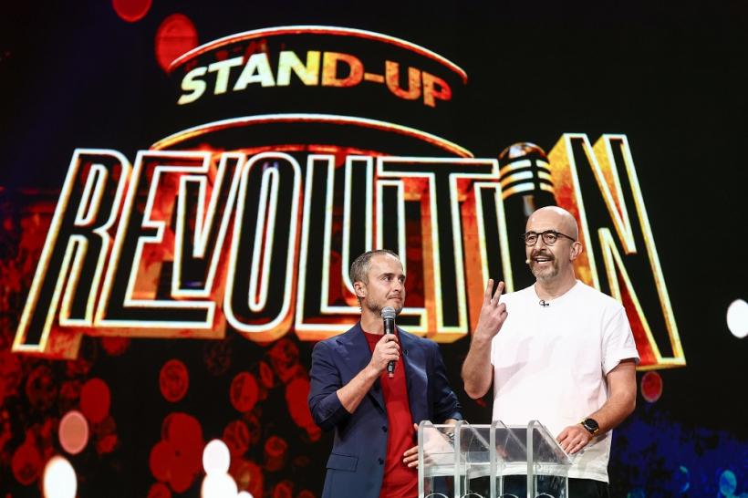 Vlad Craioveanu cere schimbarea regulilor Stand-Up Revolution, iar Vio îl susține. „Următorul concurent pleacă de la două voturi verzi“