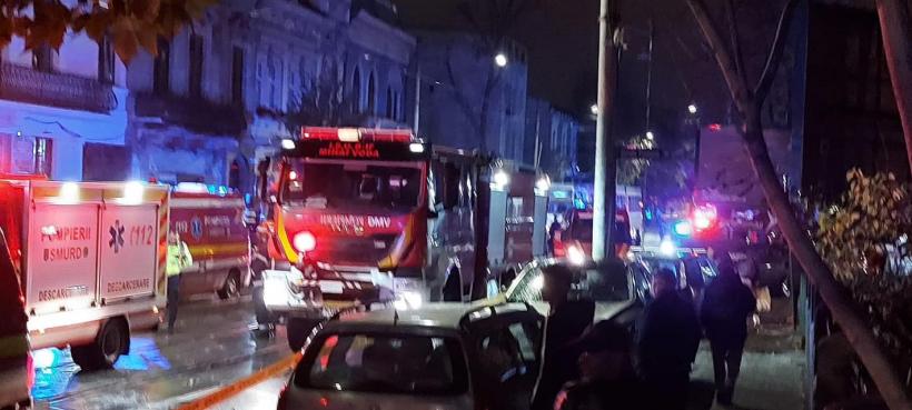 Accident MORTAL în Capitală: Un taxi a intrat într-un autobuz STB. Mașina a luat foc 18810372