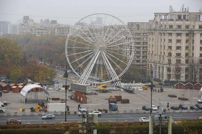 Astăzi se deschide Târgul de Crăciun din Piaţa Constituţiei Roată