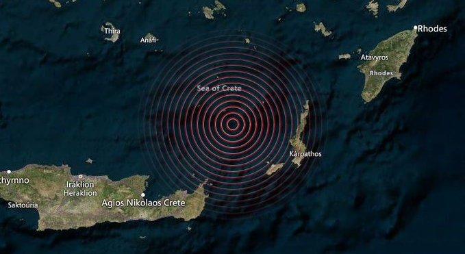 Alertă de tsunami în Grecia după ce un cutremur puternic a lovit Creta