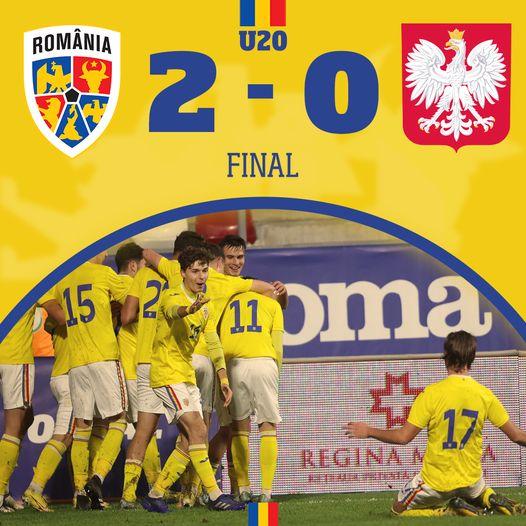 Tricolorii U20 obțin prima victorie în Elite League U20, împotriva Poloniei