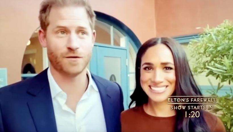 Prințul Harry și Meghan Markle, mesaj emoționant pentru Elton John 18811302