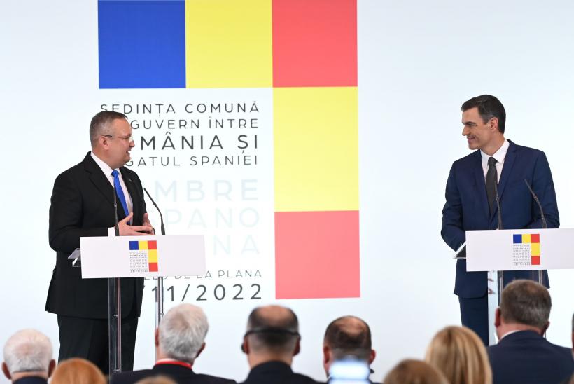 Summit hispano-român, la Castellon. Premierul Ciucă, românilor din Spania: &quot;Ştim cu toţii că nu aţi plecat de acasă de bine&quot; 