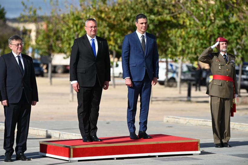 Summit hispano-român, la Castellon. Premierul Ciucă, românilor din Spania: "Ştim cu toţii că nu aţi plecat de acasă de bine"  18811278