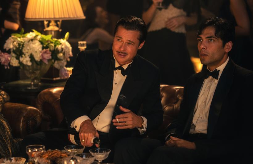 Brad Pitt și splendida Margot Robbie, împreună în „Babylon”. Iată imaginile! 18811771