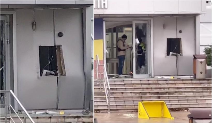 VIDEO Încă un bancomat din Constanța a fost aruncat în aer! Suspecții erau filați de poliție și au fost prinși în flagrant