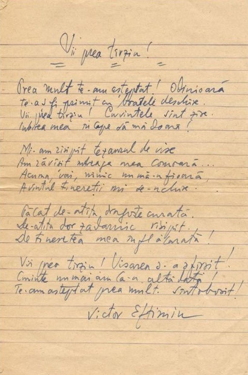 Victor Eftimiu, academicianul cu cinci clase, care se trăgea de șireturi cu Dej 18812157