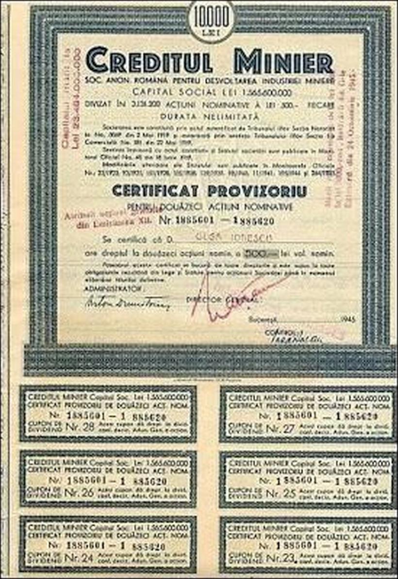 Bursa, după Marea Unire. Care erau blue-chips-urile interbelice? 18812574