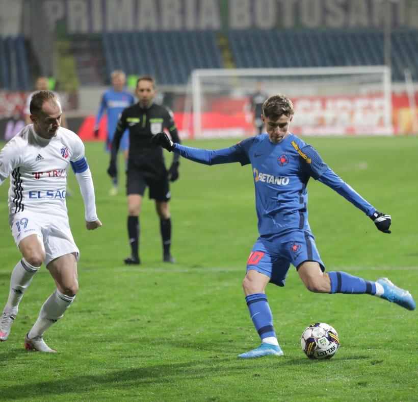 FCSB învinge cu emoții în deplasare la FC Botoșani și urcă pe locul 5 în Superligă 18812907